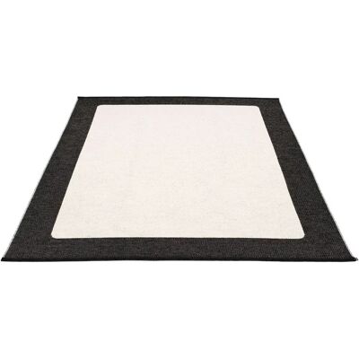 Pappelina - Ilda Outdoor-Teppich - schwarz - vanille - Outdoor-Teppich Pappelina - Ilda Outdoor-Teppich - schwarz - vanille - Outdoor-Teppich