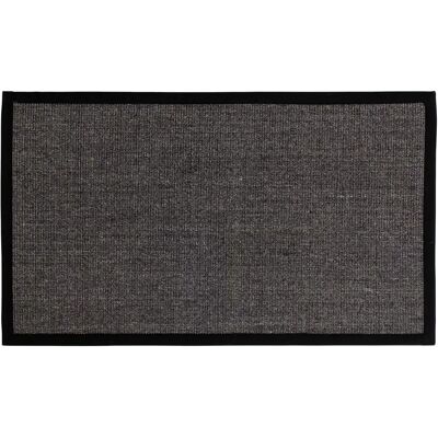 Dixie Jenny Sisal Gulvmatte - Svart - 70 x 120 cm Dixie Jenny Sisal Gulvmatte - Svart - 70 x 120 cm