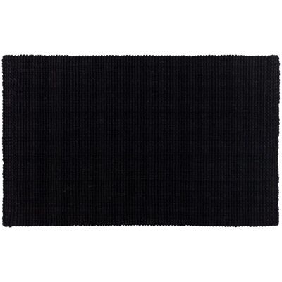 Dixie Fiona Jute-Teppich svart 45 x 75cm - dørmatte Dixie Fiona Jute-Teppich svart 45 x 75cm - dørmatte