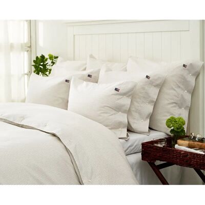 Lexington - Pin Point - Beige/Blanco - duvet cover Lexington - Pin Point - Beige/Blanco - duvet cover