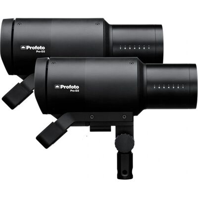 Profoto - Pro-D3 - 1250 W/s - Svart - Studioblishetsenhet Profoto - Pro-D3 - 1250 W/s - Svart - Studioblishetsenhet