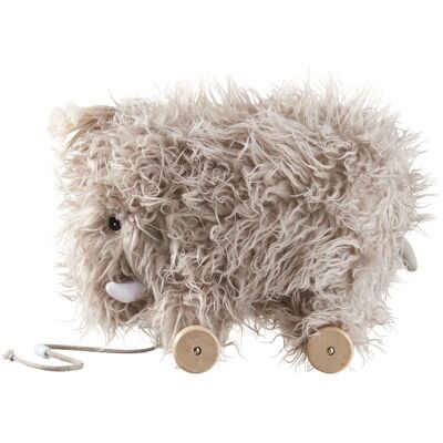 Kid's Concept Mammoth Grå Drag- och Skjutleksak Kid's Concept Mammoth Grå Drag- och Skjutleksak
