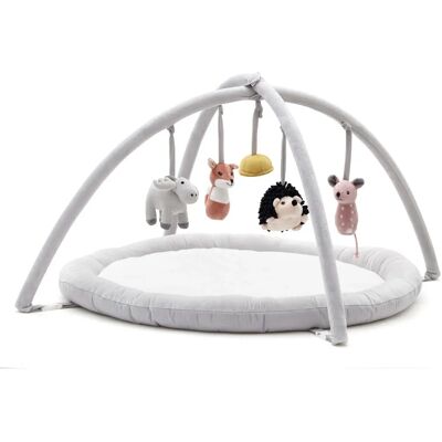 Kids Concept Edvin Baby Gym - Grau - Spielmatte/Spieldecke Kids Concept Edvin Baby Gym - Grau - Spielmatte/Spieldecke