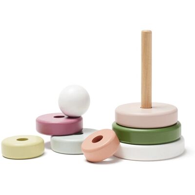 Kids Concept Edvin Mehrfarbiger Stapelturm Kids Concept Edvin Mehrfarbiger Stapelturm