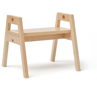 Kids Concept - Saga Hocker, 32 x 30 x 30 cm, Buche natur Kids Concept - Saga Hocker, 32 x 30 x 30 cm, Buche natur
