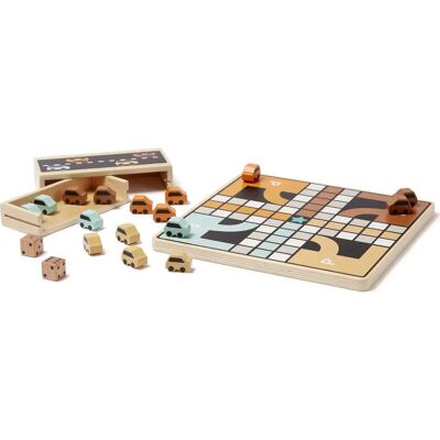 Kids Concept Aiden Tre Bils Ludo - Brettspill Kids Concept Aiden Tre Bils Ludo - Brettspill