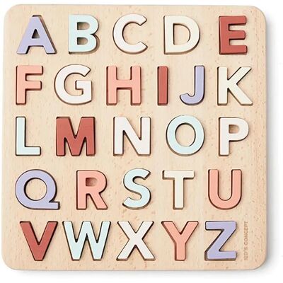 Kid's Concept Puzzle Alphabet - Jeu éducatif multicolore pour 3 ans et plus - Publicité Kid's Concept Puzzle Alphabet - Jeu éducatif multicolore pour 3 ans et plus - Publicité