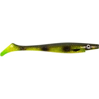Strike Pro Pig Shad Jr 20cm Olive Spotted Bullhead - Fishing Lure Strike Pro Pig Shad Jr 20cm Olive Spotted Bullhead - Fishing Lure
