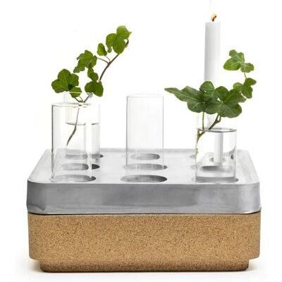Born In Sweden - Stumpastaken - Aluminium - Naturlig kork - Dekorativt sett Born In Sweden - Stumpastaken - Aluminium - Naturlig kork - Dekorativt sett