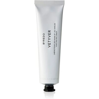 Crème pour les mains Vetyver de Byredo - 100ml - Visage & Corps - Blanc - Publicité Crème pour les mains Vetyver de Byredo - 100ml - Visage & Corps - Blanc - Publicité