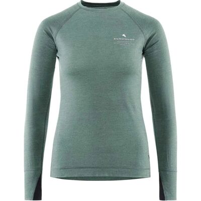 T-shirt a maniche lunghe Klättermusen Fafne - Verde scolorito - Donna T-shirt a maniche lunghe Klättermusen Fafne - Verde scolorito - Donna