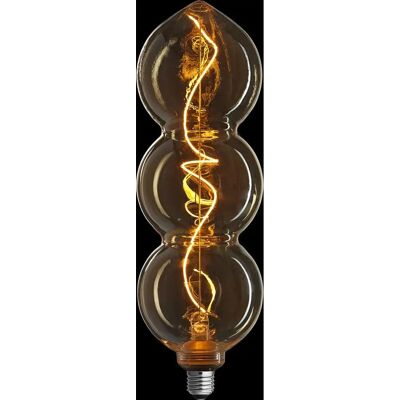 Unison Triple Gold - E27 - Amber - 4W - 1800K - Glødepære Unison Triple Gold - E27 - Amber - 4W - 1800K - Glødepære