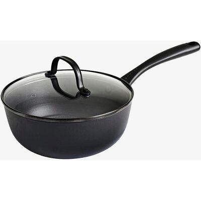Satake - Honeycomb 20cm keramisk sautée - Non-stick, Sort Satake - Honeycomb 20cm keramisk sautée - Non-stick, Sort