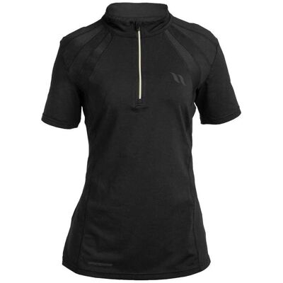 Back on Track Olivia P4G Camiseta ajustada transpirable negra Back on Track Olivia P4G Camiseta ajustada transpirable negra