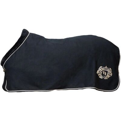 Couverture pour cheval Back on Track - Laine, Noir, 135cm - Couverture & Refroidissement - Publicité Couverture pour cheval Back on Track - Laine, Noir, 135cm - Couverture & Refroidissement - Publicité