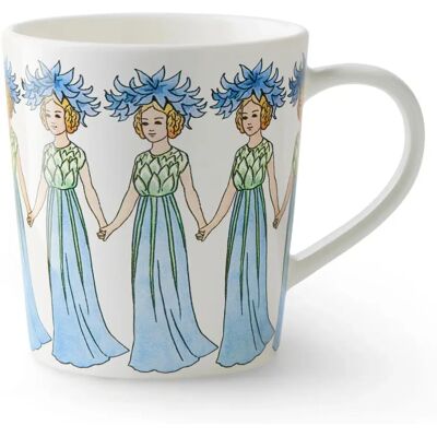 Elsa Beskow Kippel Kornblomst Mugge - Kaffe / Te Elsa Beskow Kippel Kornblomst Mugge - Kaffe / Te