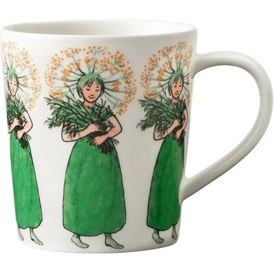 Elsa Beskow Mrs. Dill Grønn Kopp - Kaffe & Te - Keramikk Elsa Beskow Mrs. Dill Grønn Kopp - Kaffe & Te - Keramikk