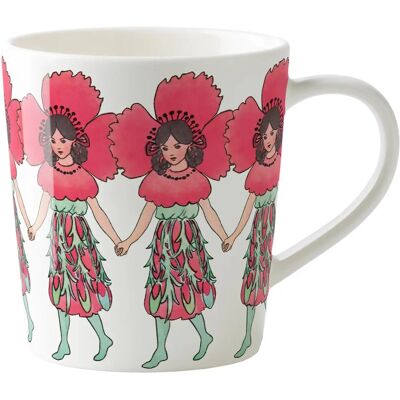 Elsa Beskow Rød Poppy Jente Kopp - Kopp Elsa Beskow Rød Poppy Jente Kopp - Kopp