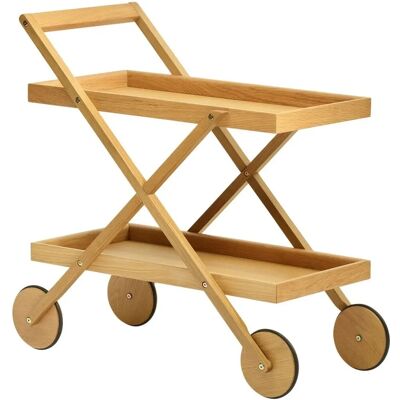 Service à thé Exit de Design House Stockholm - Chêne - Trolleys de luxe scandinaves modernes - Publicité Service à thé Exit de Design House Stockholm - Chêne - Trolleys de luxe scandinaves modernes - Publicité