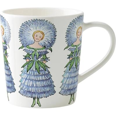 Elsa Beskow Mrs. Aster Blå Kopp - Porcelen - Gaveeske Elsa Beskow Mrs. Aster Blå Kopp - Porcelen - Gaveeske