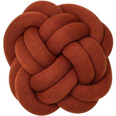 Coussin Knot de Design House Stockholm - 30x30cm - Ocre - Publicité Coussin Knot de Design House Stockholm - 30x30cm - Ocre - Publicité
