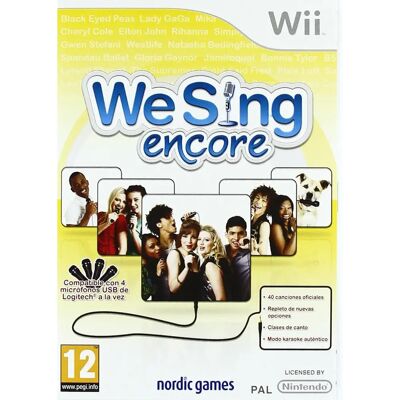 Namco Bandai We Sing: Encore - Juego de video Namco Bandai We Sing: Encore - Juego de video