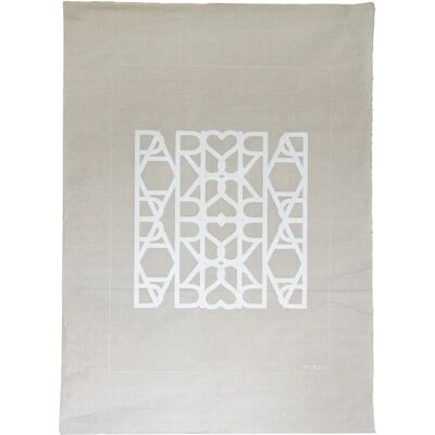 Mimou - Håndlavet bambuspapiertavle 50x70cm - Hvid Mimou - Håndlavet bambuspapiertavle 50x70cm - Hvid