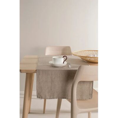 Himla - Sunshine Linnebordduk - Naturlig - 50X145 cm - Bordduk Himla - Sunshine Linnebordduk - Naturlig - 50X145 cm - Bordduk