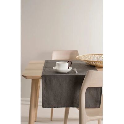 Himla - Sunshine Linneduk - Grå - 50x145 cm Himla - Sunshine Linneduk - Grå - 50x145 cm
