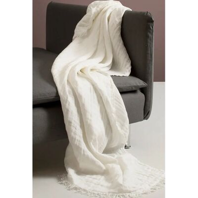 Himla Hannelin Krøllet Linnedækken - Throw Blanket Himla Hannelin Krøllet Linnedækken - Throw Blanket