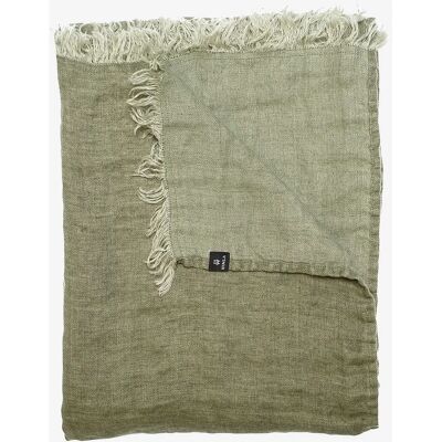 Himla Hannelin Linnedækken - 130x170cm - Grøn Himla Hannelin Linnedækken - 130x170cm - Grøn