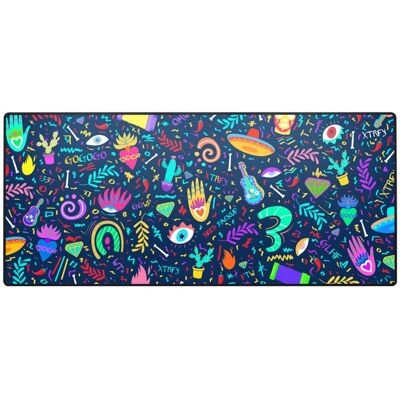 XTRFY GP5-XL-FIESTA Tappetino gaming multicolore XTRFY GP5-XL-FIESTA Tappetino gaming multicolore