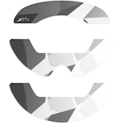 Xtrfy M42 Weiße Glasskates - Mausfüße Xtrfy M42 Weiße Glasskates - Mausfüße