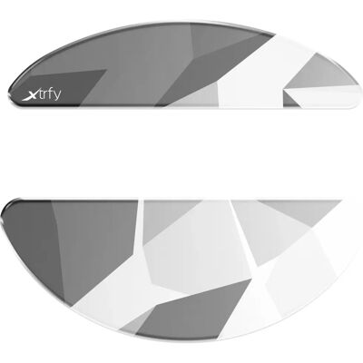 CHERRY Xtrfy ZUB Patins en verre M8W Litus Blanc - Pieds de souris CHERRY Xtrfy ZUB Patins en verre M8W Litus Blanc - Pieds de souris