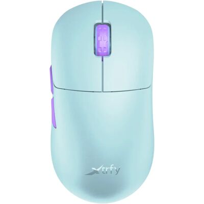 Xtrfy M8 Wireless Gaming Mouse - Frosty Mint - Lightweight, Ergonomic, 75H Xtrfy M8 Wireless Gaming Mouse - Frosty Mint - Lightweight, Ergonomic, 75H