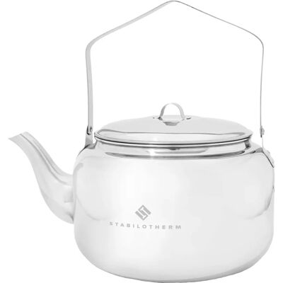 Stabilotherm Kaffekanna 4,0L - Rostfritt stål, Grå, Passar för öppen eld Stabilotherm Kaffekanna 4,0L - Rostfritt stål, Grå, Passar för öppen eld