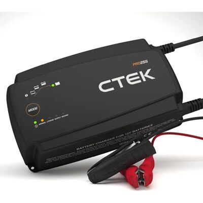 CTEK Akkumulátor töltő PRO25S - Támogatja a 12V akkukat CTEK Akkumulátor töltő PRO25S - Támogatja a 12V akkukat