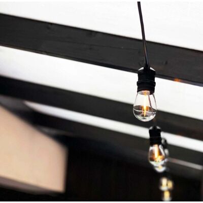 LightsOn Lichterkette Cozy Party 10 Lichtquellen 5m IP44 LightsOn Lichterkette Cozy Party 10 Lichtquellen 5m IP44