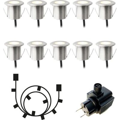 LightsOn Dexter Decklight 10er Pack Silber - Decklight LightsOn Dexter Decklight 10er Pack Silber - Decklight