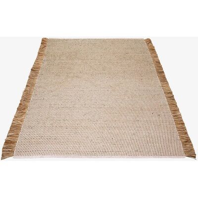 Classic Collection - Goa Matta - Vit/jute - 250x350 - Inomhus Classic Collection - Goa Matta - Vit/jute - 250x350 - Inomhus
