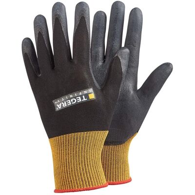 Tegera - Ejendals - Gants - Nitrile, Noir, Taille 9 - Gants de travail - Publicité Tegera - Ejendals - Gants - Nitrile, Noir, Taille 9 - Gants de travail - Publicité