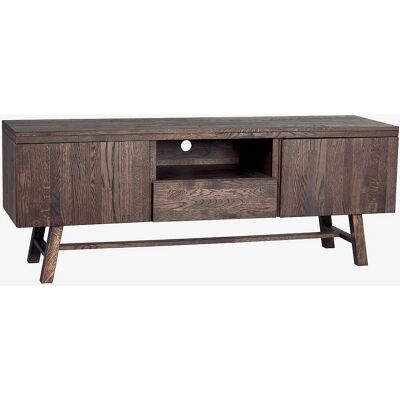 Rowico Home Brooklyn TV-bord - Mørkbrunt træ - 160x45 cm - TV-møbel Rowico Home Brooklyn TV-bord - Mørkbrunt træ - 160x45 cm - TV-møbel