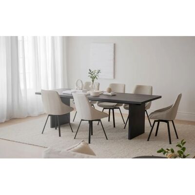 Rowico Emmett 6-persons matbord - 240x95cm - Mörk ek Rowico Emmett 6-persons matbord - 240x95cm - Mörk ek