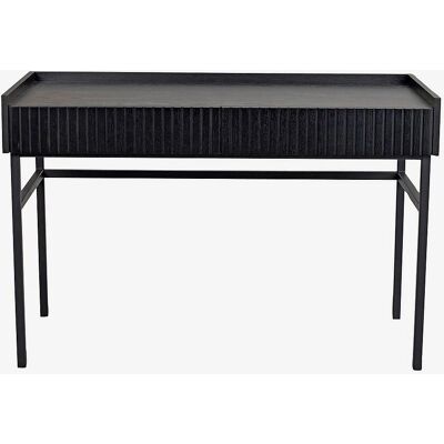 Rowico Halifax Schwarzer Schreibtisch - Halifax Serie Büro- oder Schminktisch Rowico Halifax Schwarzer Schreibtisch - Halifax Serie Büro- oder Schminktisch