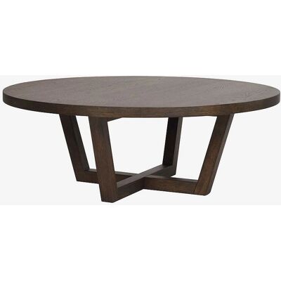 Rowico Home - Runt ekfurnerad soffbord - Stor soffa Rowico Home - Runt ekfurnerad soffbord - Stor soffa