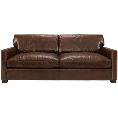 Artwood Viscount Ledersofa Vintage Zigarren - Sofa Artwood Viscount Ledersofa Vintage Zigarren - Sofa