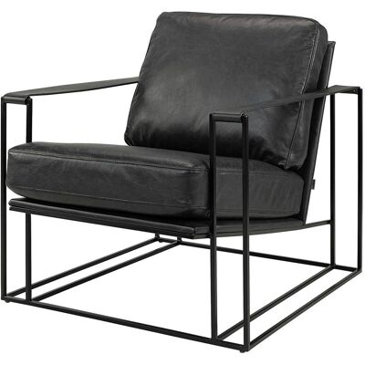 Artwood Bellagio Leder Sessel Schwarz - Sessel Artwood Bellagio Leder Sessel Schwarz - Sessel