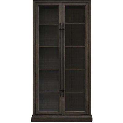 Artwood Narbonne Vitrinenschrank - Dunkelbraun - Vitrinenschrank Artwood Narbonne Vitrinenschrank - Dunkelbraun - Vitrinenschrank