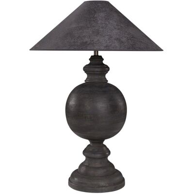 Artwood Lazio Tischlampe - Antikes Holz Schwarz Artwood Lazio Tischlampe - Antikes Holz Schwarz