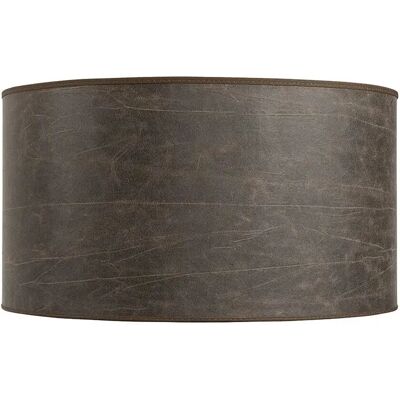 Artwood Hellbraune Leder Cylinder Lampenschirm - Lampshade Artwood Hellbraune Leder Cylinder Lampenschirm - Lampshade